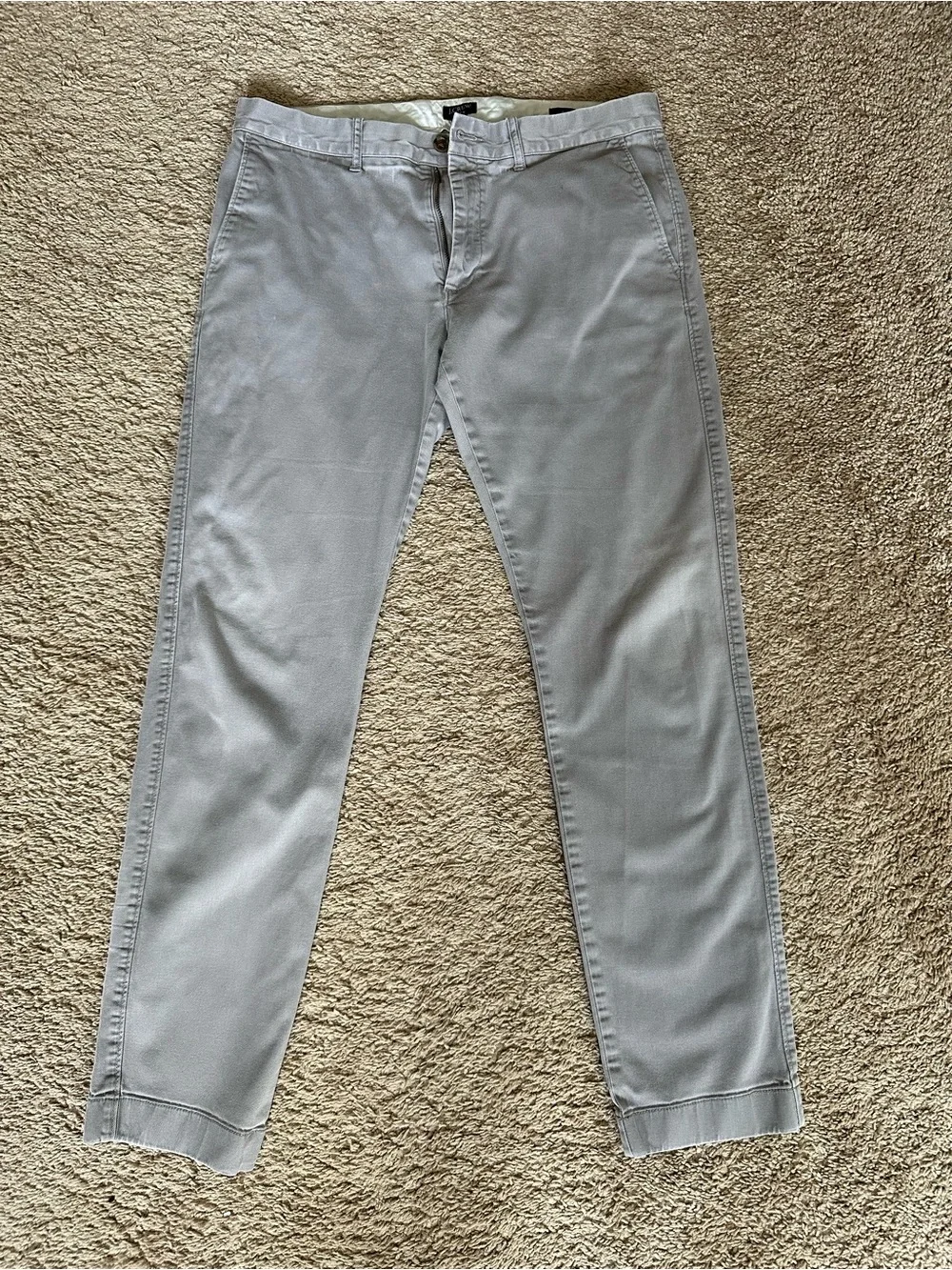 J. Crew Men’s Gray Flex Chinos